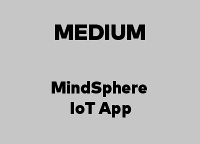 Paket Medium, MindSphere App, MVP