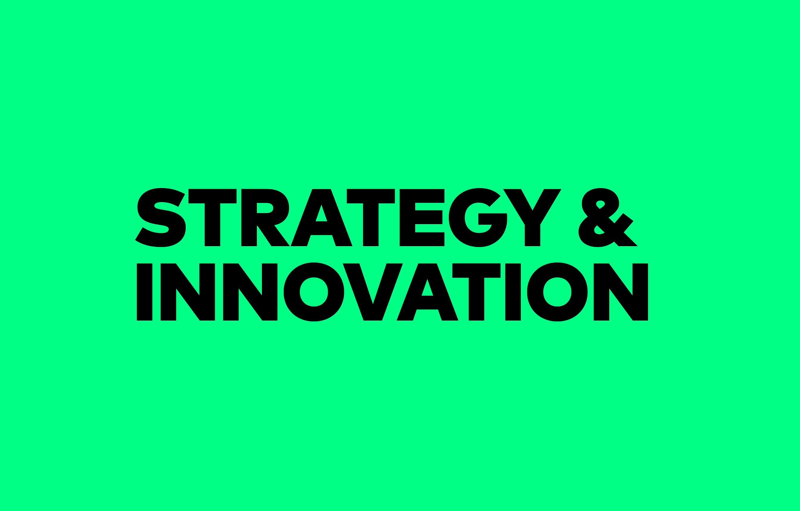 Strategy & Innovation bei BOLDLY GO INDUSTRIES